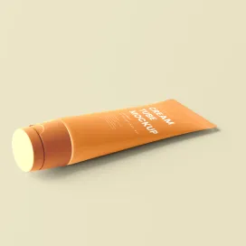 Cream Tube With Large Cap